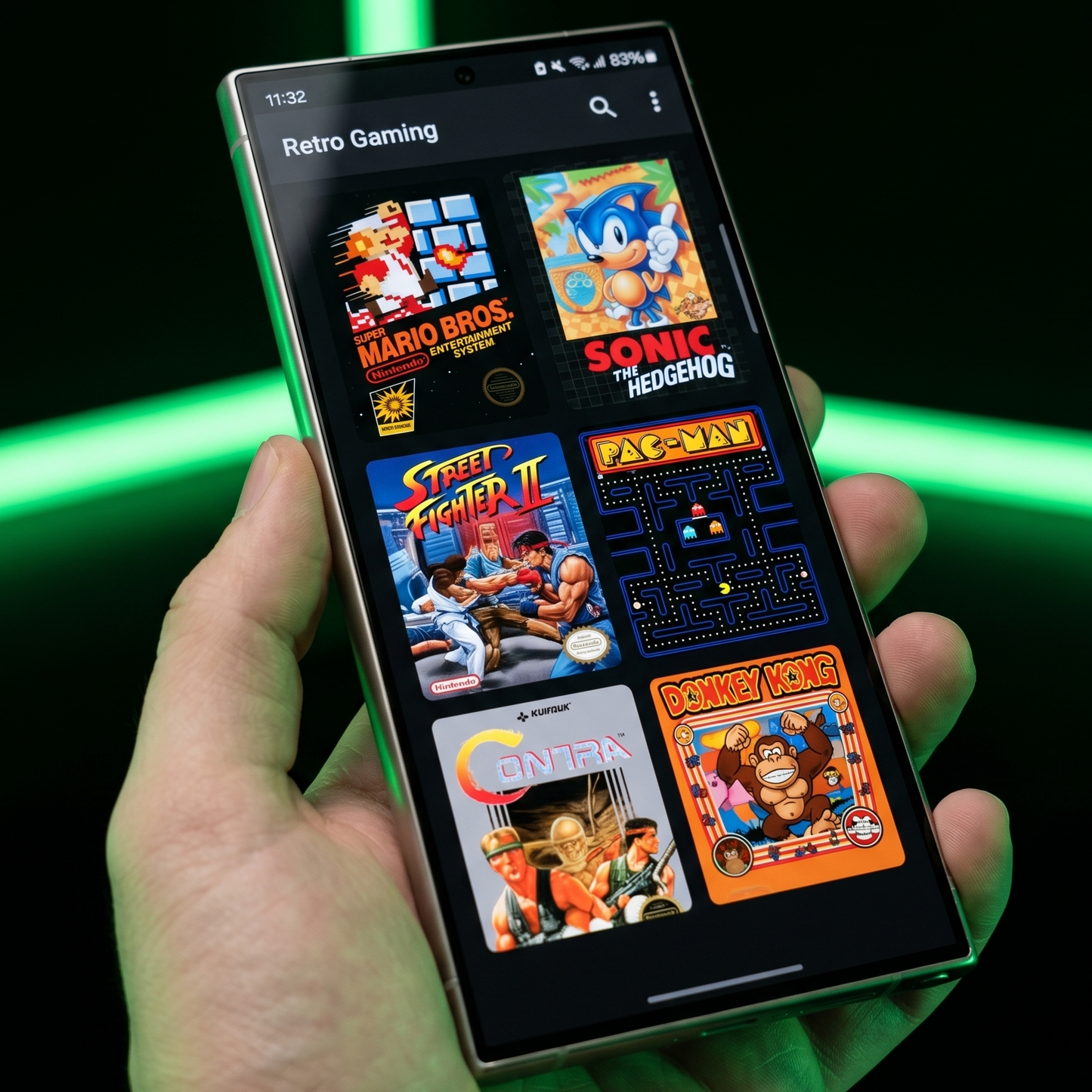 RETRO GAMING MOBILE ANDROID 15 CONSOLAS + 60.000 JUEGOS