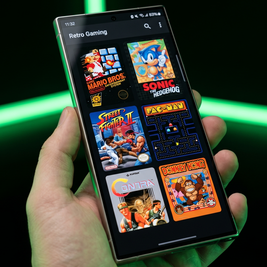 RETRO GAMING MOBILE ANDROID 15 CONSOLAS + 60.000 JUEGOS